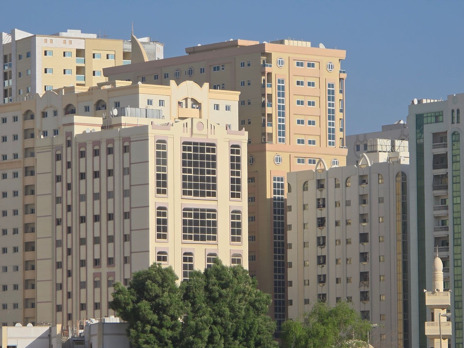 Dubai Marina residential architecture